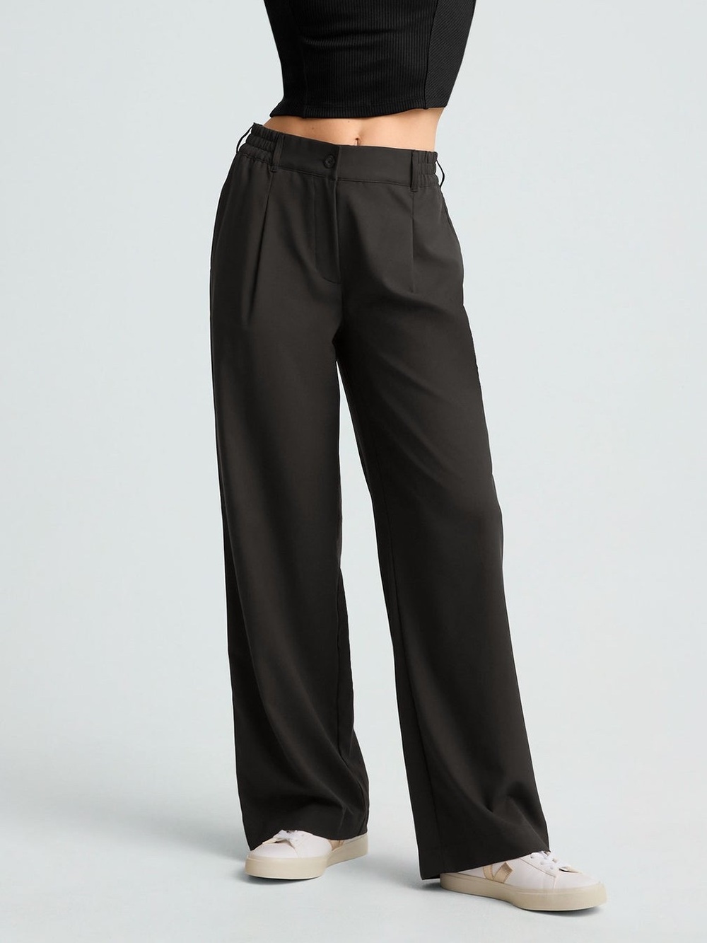 Beyond Yoga Status Wide Leg Trouser 29" Short Small